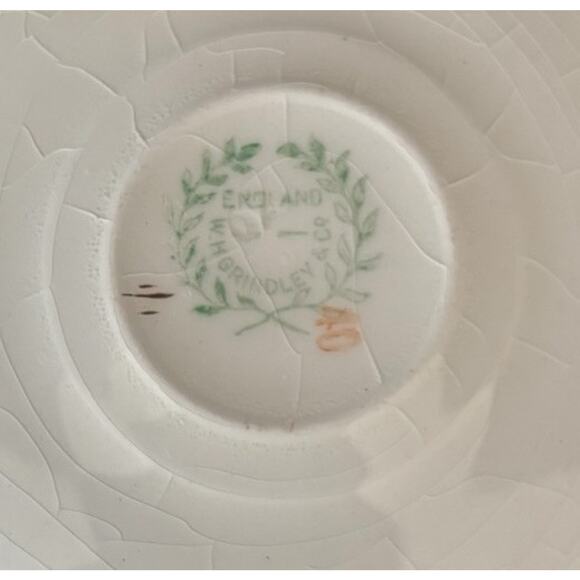 Grindley "Wrenbury" Expresso Demitasse Cup and Saucer England Vintage Porcelain - Picture 4 of 8